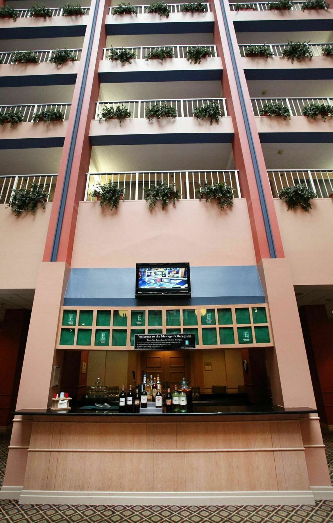 Embassy Suites Cincinnati - Rivercenter Covington Restaurang bild
